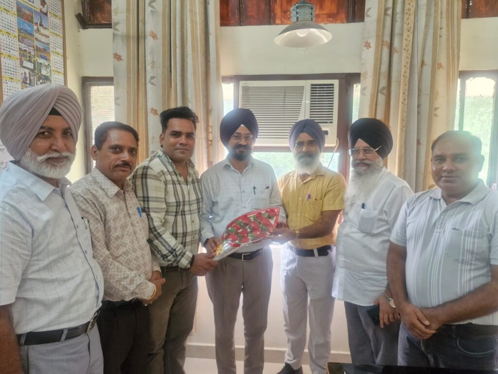Academic Support Group warmly welcomes new Deputy District Education Officer S. Inderjit Singh