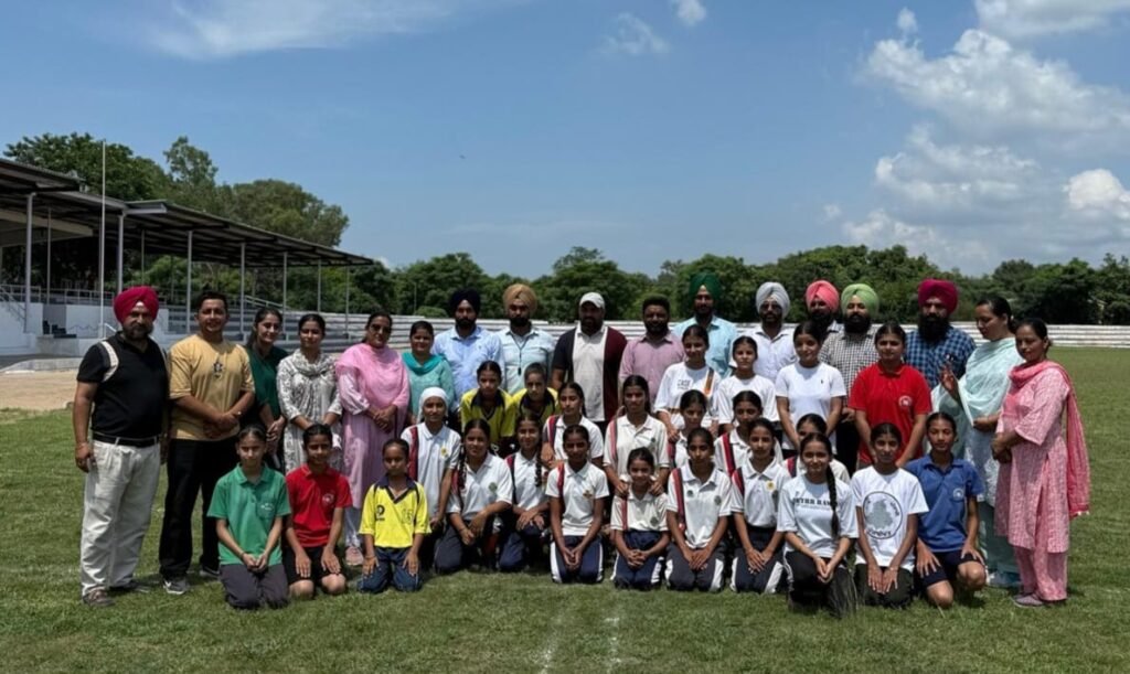69th District School Kho-Kho Games begin at Nehru Stadium, Rupnagar