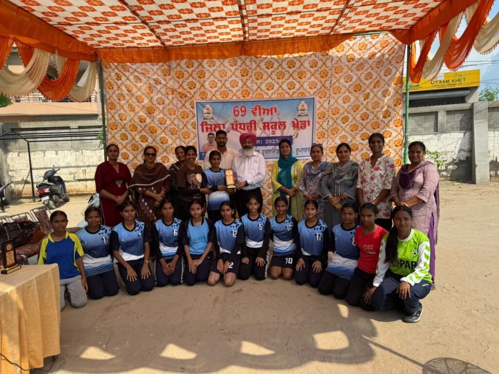 69th District School Handball Games begin with great energy