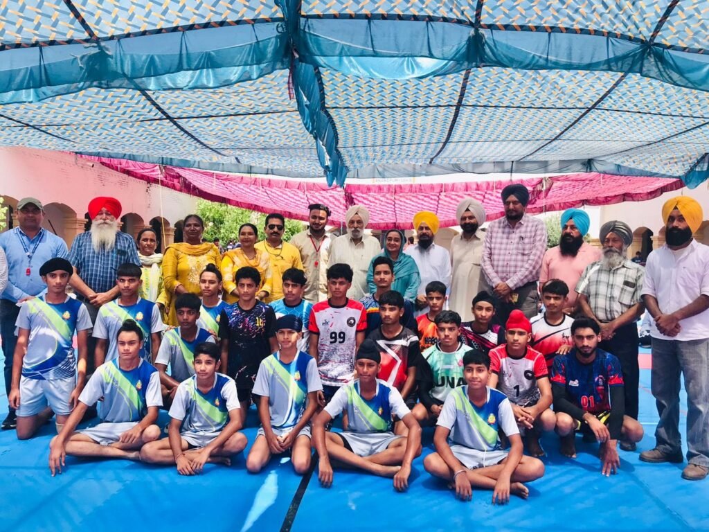 The girls' competition under the four-day District Kabaddi Games being held at Khalsa School in Sri Anandpur Sahib has concluded, while the two-day boys' competition has begun., ਖੇਡਾਂ