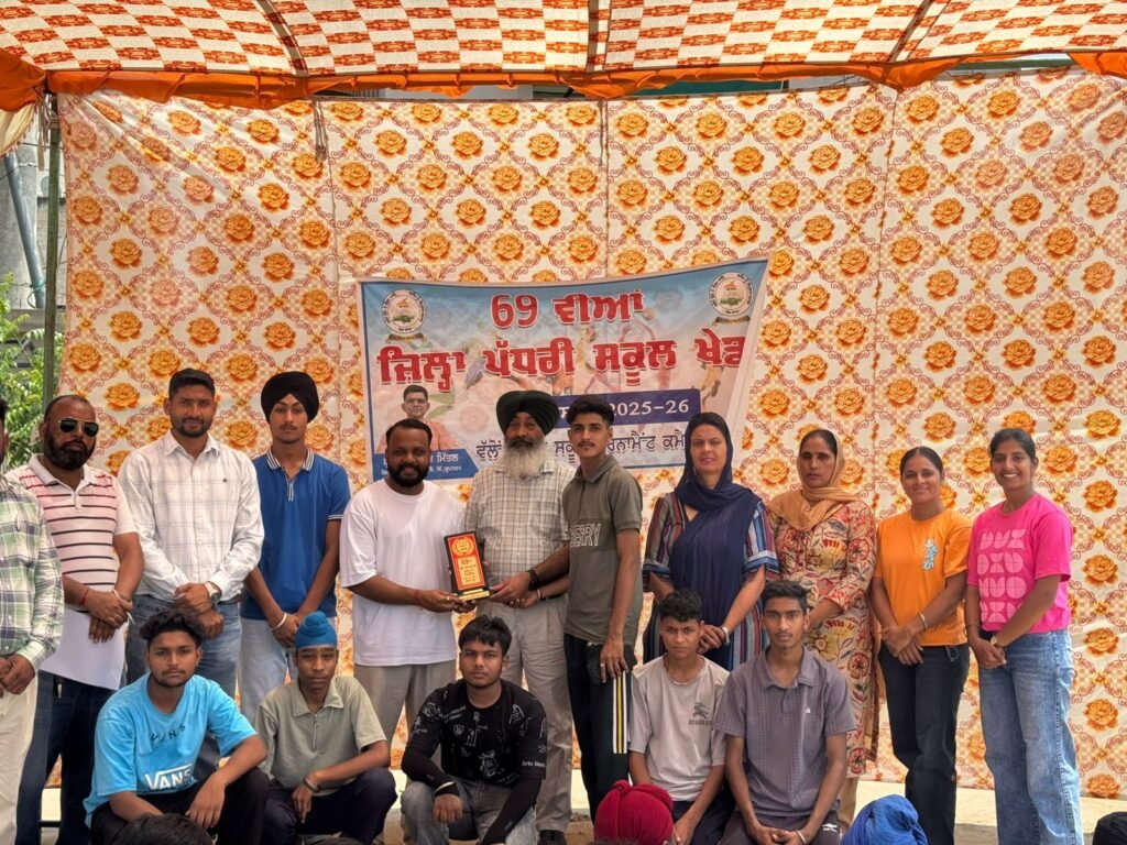 69th District School Handball Games conclude with pomp and show