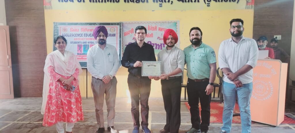 Role play, folk dance, poetry and Red Ribbon Day quiz competitions were successfully organized in Rupnagar under the National Population Education Programme.