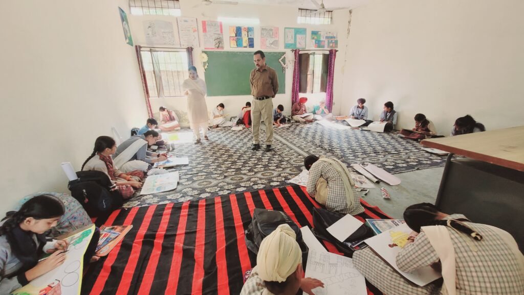 Ek Bharat Shreshtha Bharat ਮੁਕਾਬਲੇ ਸ਼ਹੀਦ ਪਰਗਨ ਸਿੰਘ ਸਰਕਾਰੀ ਹਾਈ ਸਕੂਲ ਮਟੋਰ ਵਿਖੇ ਸਫਲਤਾਪੂਰਵਕ ਆਯੋਜਿਤ 3 20251030 120305