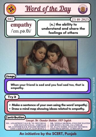 Empathy word of the day