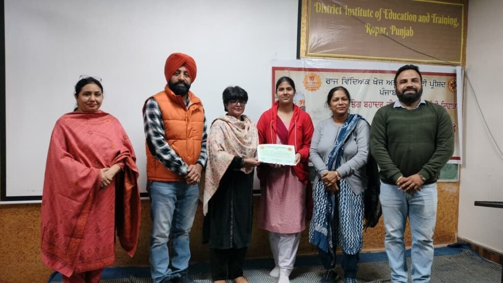 District level speech competitions were held at Diet Rupnagar.