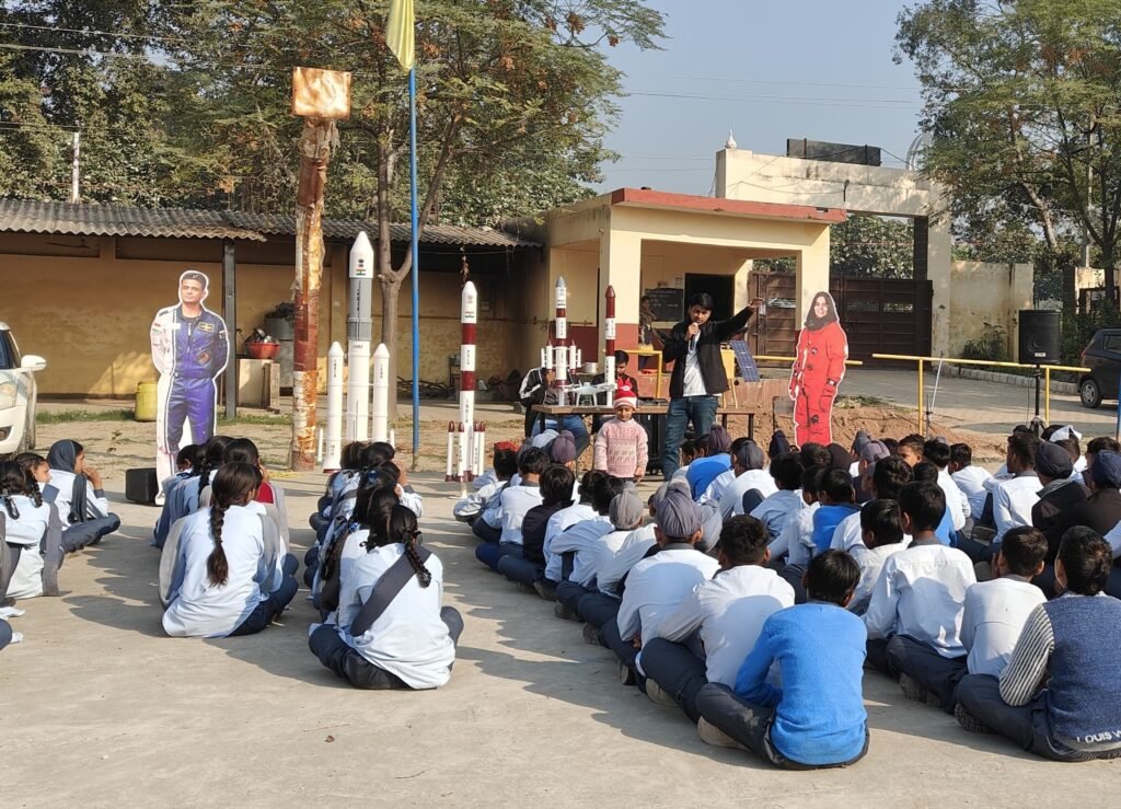 Science on Wheels program introduced students to space science — Shaheed Pargan Singh Government High School Mataur, Sri Anandpur Sahib