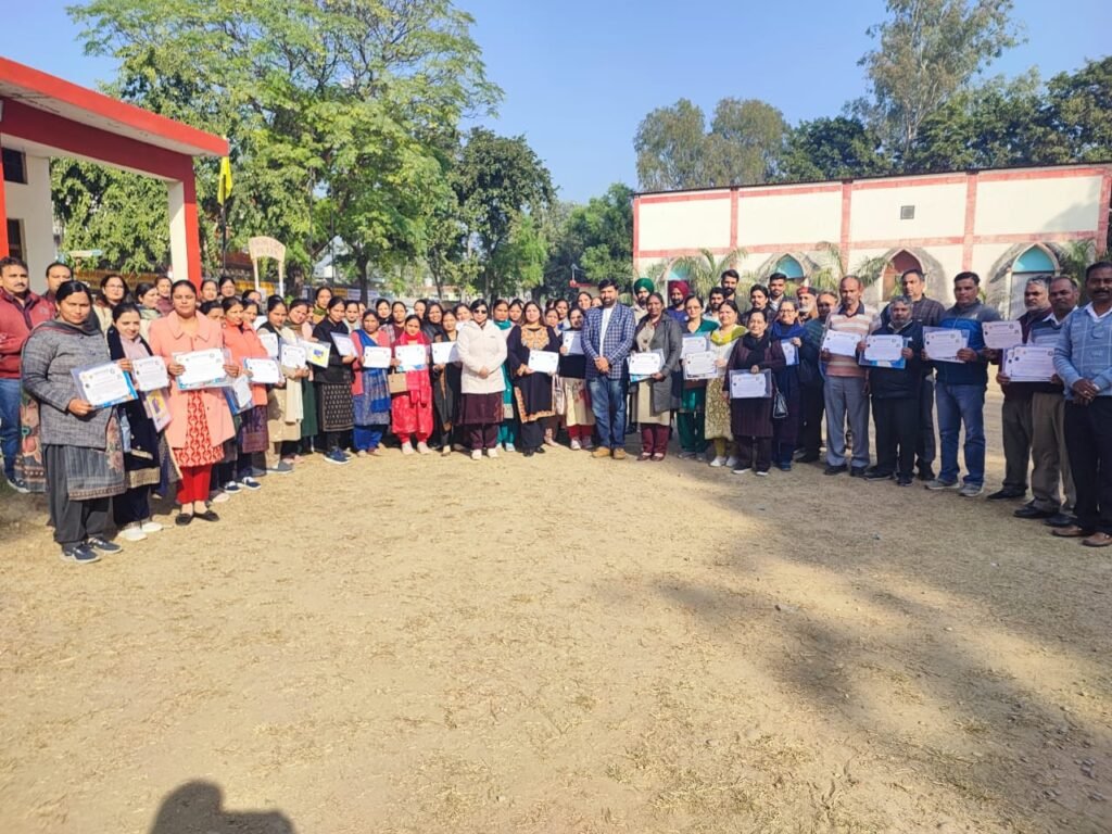 Block-Level Orientation Programme on Safety and Security Successfully Conducted Across All Government Schools of Rupnagar