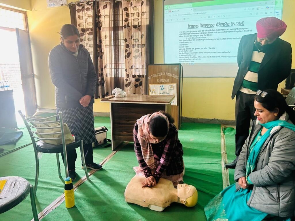 Block-Level Orientation Programme on Safety and Security Successfully Conducted Across All Government Schools of Rupnagar