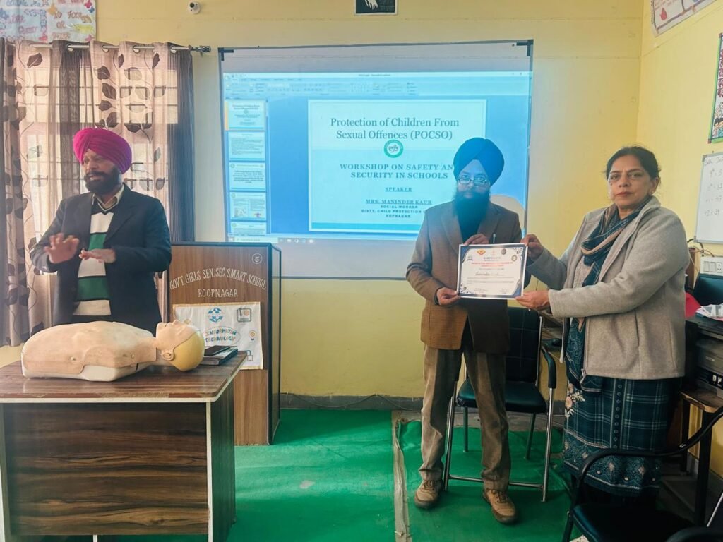 Block-Level Orientation Programme on Safety and Security Successfully Conducted Across All Government Schools of Rupnagar