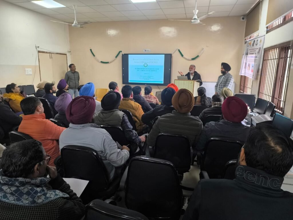 District-Level Workshop on Safety and Security Organized at SOE, Rupnagar 9 IMG 20251221 WA0013