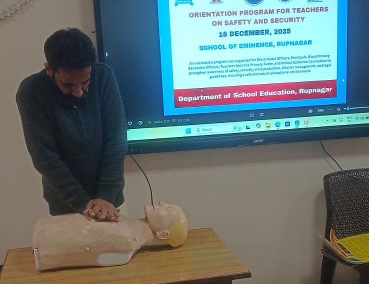 District-Level Workshop on Safety and Security Organized at SOE, Rupnagar 5 District-Level Workshop on Safety and Security Organized at SOE, Rupnagar