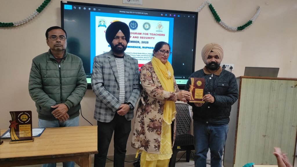 District-Level Workshop on Safety and Security Organized at SOE, Rupnagar 8 IMG 20251221 WA0027