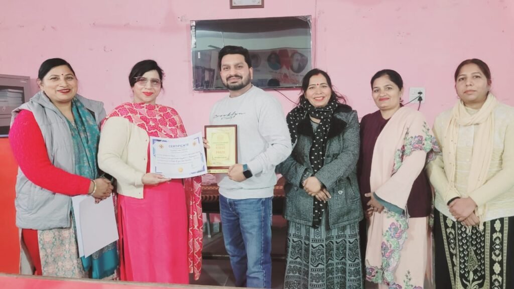 Teachers' Fest in Block Nangal, dishant mehta