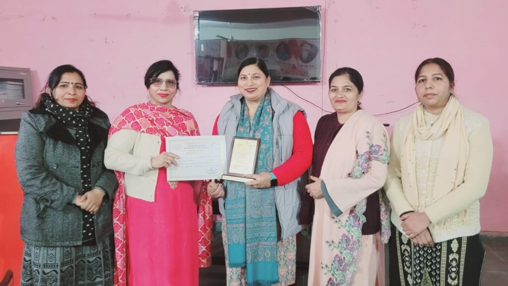 Teachers' Fest in Block Nangal, bandna devi