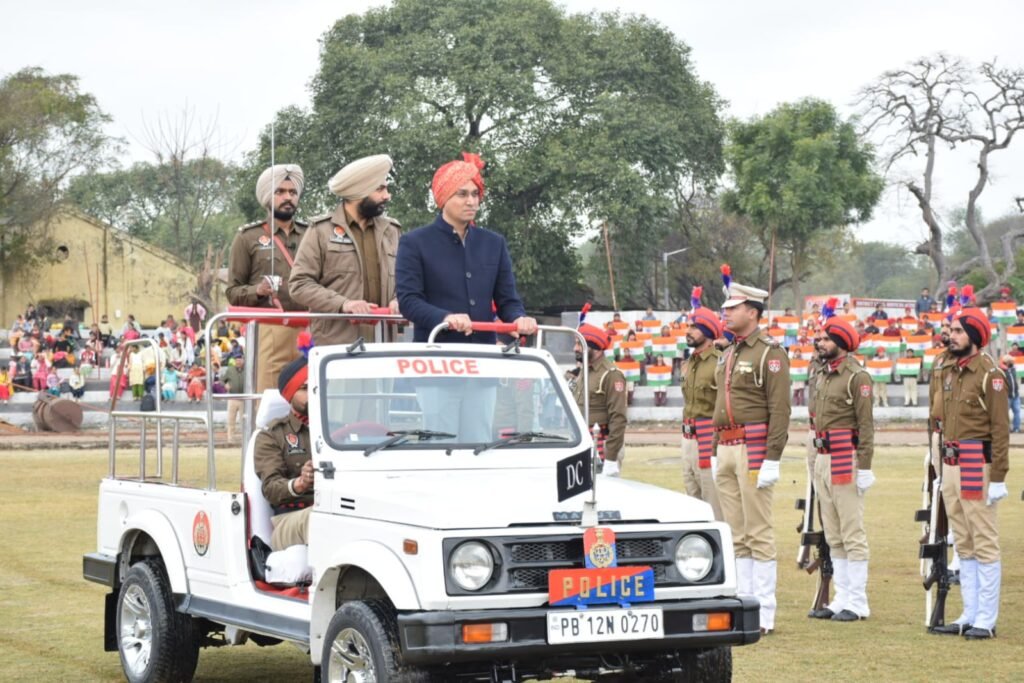  ਗਣਤੰਤਰਤਾ ਦਿਵਸ ਮੌਕੇ ਕੈਬਨਿਟ ਮੰਤਰੀ ਤਰੁਨਪ੍ਰੀਤ ਸਿੰਘ ਸੌਂਦ ਲਹਿਰਾਉਣਗੇ ਕੌਮੀ ਝੰਡਾ