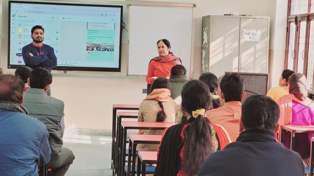 Parents Workshop 2.0 (PTM) Successfully Organized at Government Girls Senior Secondary School, Nangal