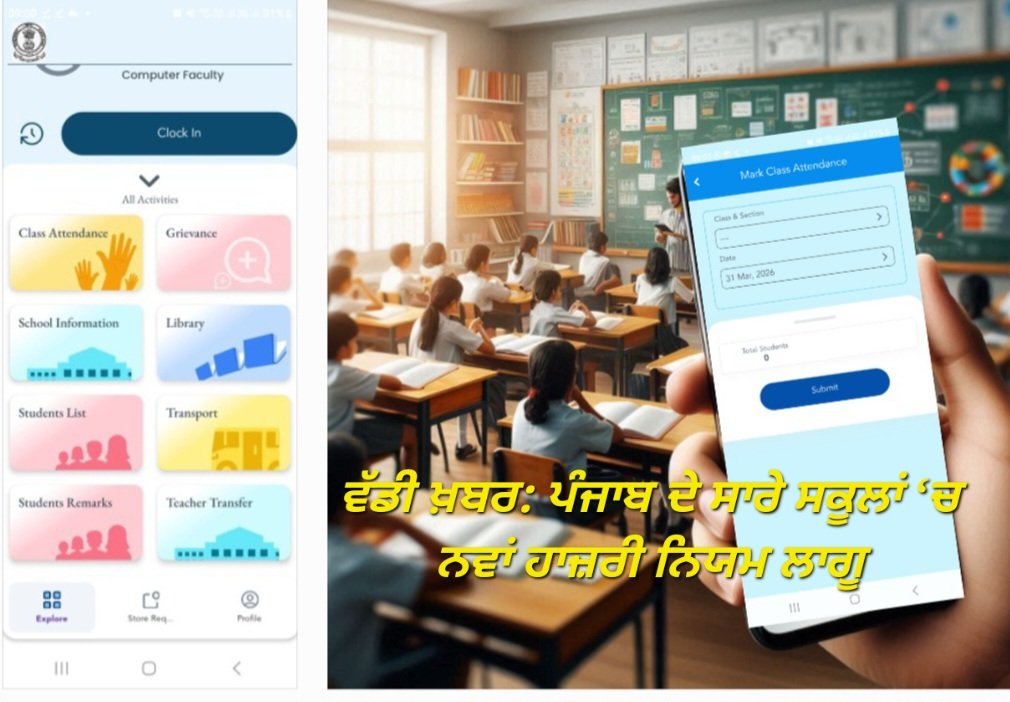 Punjab Govt Makes Attendance Mandatory on MIS 2.0, Parents to Receive SMS Alerts