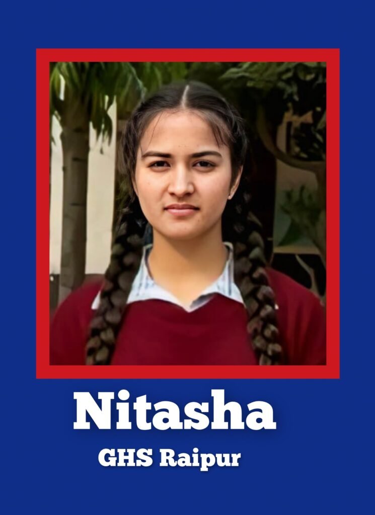 National INSPIRE Award Glory: Four Government School Students from Rupnagar Selected for National Inspire Award 3 Nitasha , ghs Raipur