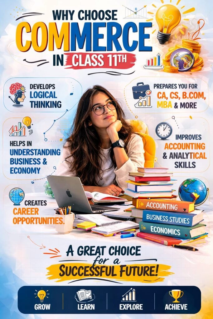 ਜਮਾਤ 10ਵੀਂ ਤੋਂ ਬਾਅਦ ਕਿਹੜਾ ਸਟਰੀਮ ਚੁਣੀਏ? ਵਿਦਿਆਰਥੀਆਂ ਲਈ ਪੂਰੀ ਗਾਈਡ 4 After Class 10: Medical, Non-Medical, Commerce or Vocational – Which Stream is Best for Your Future?