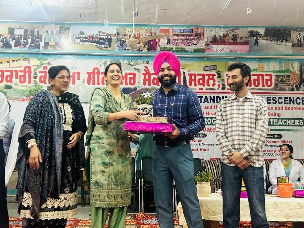 Adolescent Health Training Program Organized Successfully at Roopnagar