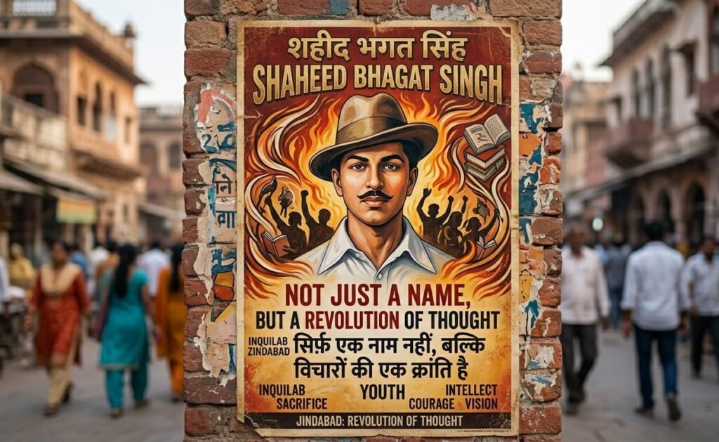 Shaheed Bhagat Singh: Not Just a Name, But a Revolution of Thought