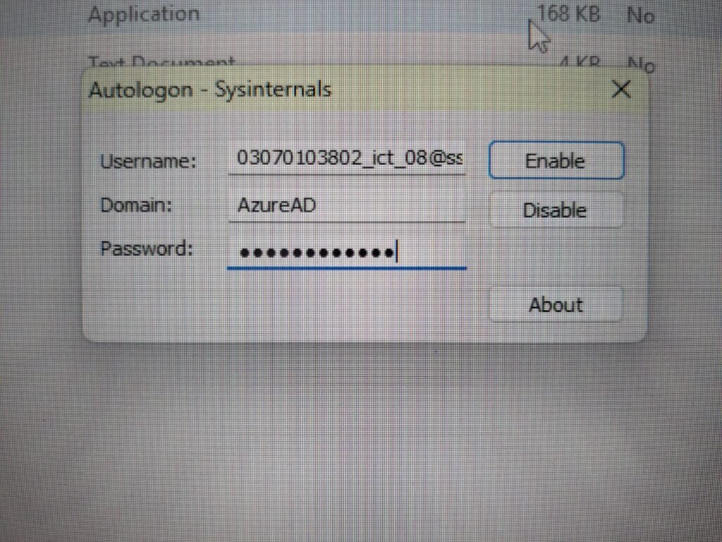 Tired of Logging In Again and Again Use Autologon (2)