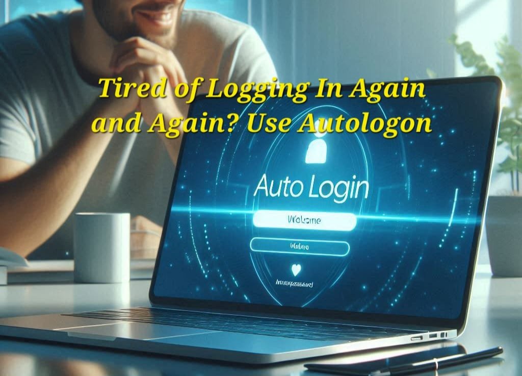 Tired of Logging In Again and Again Use Autologon