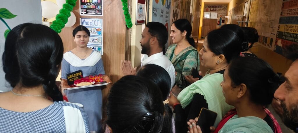 17 New Computers and 2 Interactive Panels were Inaugurated at Govt Girls School Rupnagar