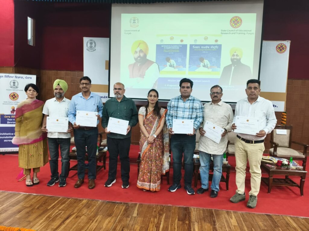 SCERT Punjab Organizes State-Level Orientation to Share Best Teaching Practices