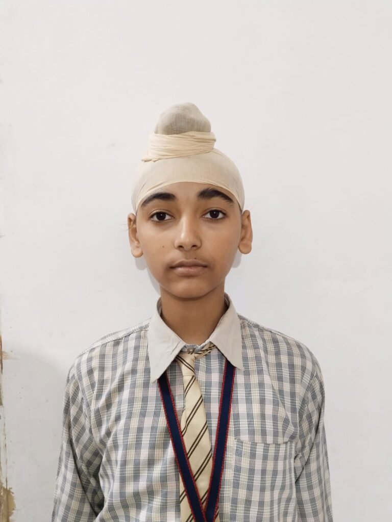 Damanpreet Singh, GSSS CHANAULI BASSI