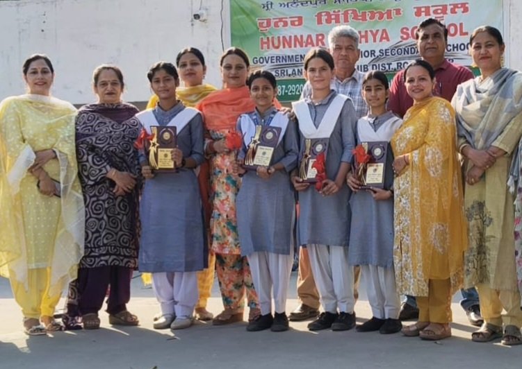Big Achievement: Sri Anandpur Sahib Girls School Shine in NMMS, Four Selected