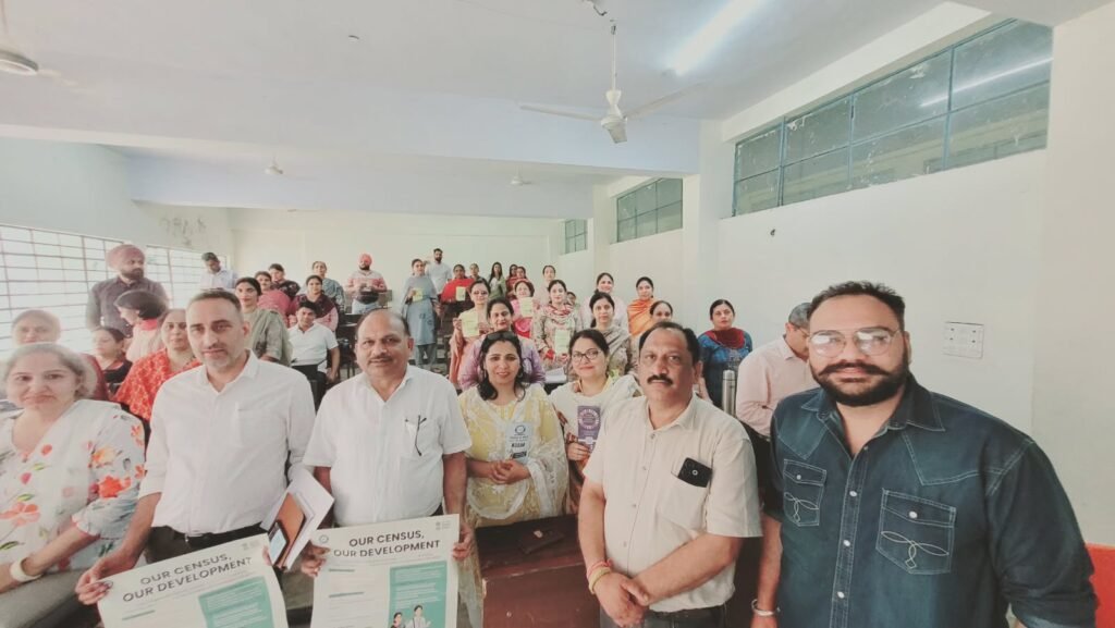 Final Batch of Census 2027 Training Concludes at Shivalik College Nangal