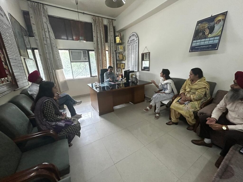 “Project Awaaz” Review Meeting Conducted at District Education Office Rupnagar