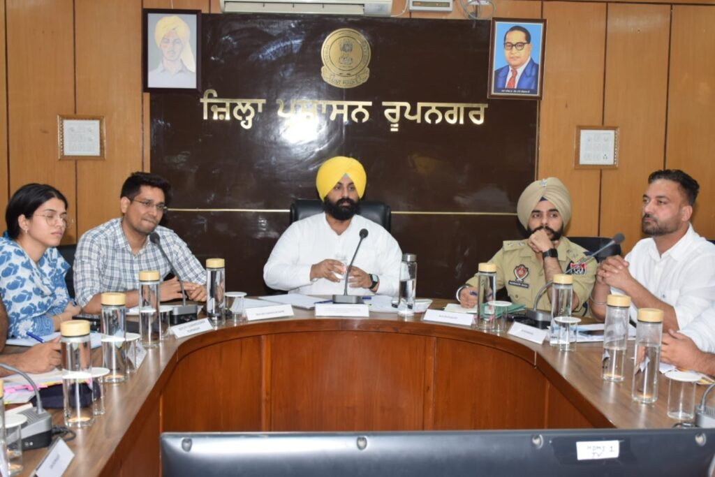417 cases registered against drug traffickers in Rupnagar Distt based on secret inputs received by Safe Punjab Portal – Harjot Bains