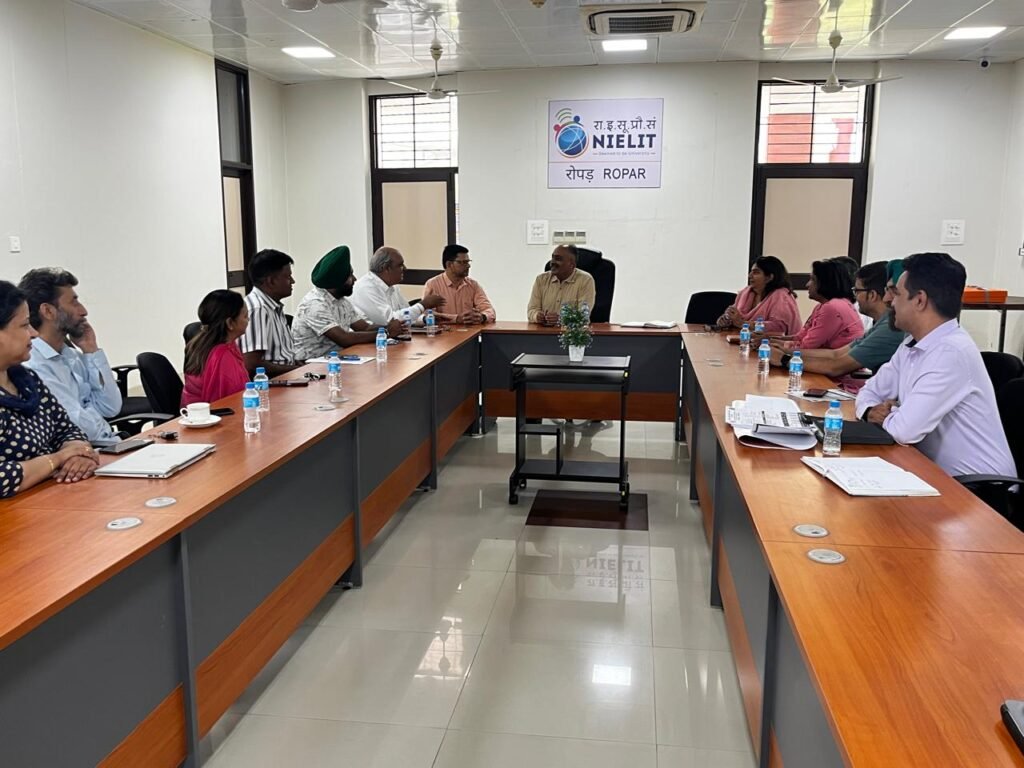 District-Level Online Meeting Held to Connect Students with Government Schemes
