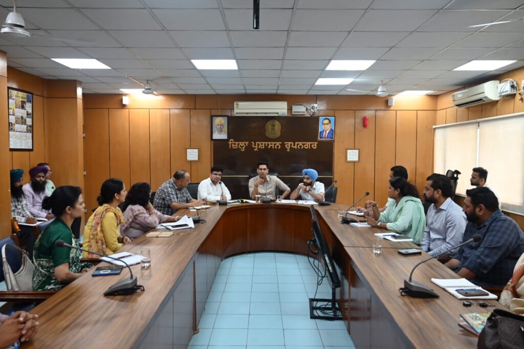 NEET Exam Preparations Complete, Says Deputy Commissioner, Deputy Commissioner informed that all necessary arrangements have been completed for the smooth and fair conduct of the NEET examination scheduled on June 21. Authorities reviewed security, transportation, and examination centre facilities to ensure hassle-free conduct of the exam., On this occasion, Assistant Commissioner (General) Sachin Pathak, RTA Rajpal Singh Sekhon, SDM Morinda Chetan Bangar, District Revenue Officer Jaswinder Singh, General Manager, Roadways Parmvir Singh, District Food Supply Officer Dr. Kimmi Vineet Kaur Sethi, Dr. Anjali Chaudhary from the Health Department, Deputy District Education Officer Kultran Singh, Principal of Jawahar Navodaya Vidyalaya, Sandhuan, Ratan Lal Gupta, Principal of Government Senior Secondary School (Girls) Sandeep Kaur, Principal Vibha Rani, Principal Aparna Ray, Principal Manoranjan Kaur, besides all the Tehsildars of the district and officers from various departments, were present.