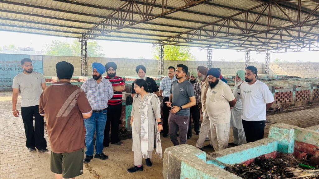 Mission Clean Punjab ADC Dr. Akshita Gupta Reviews City Sanitation During Surprise Visit