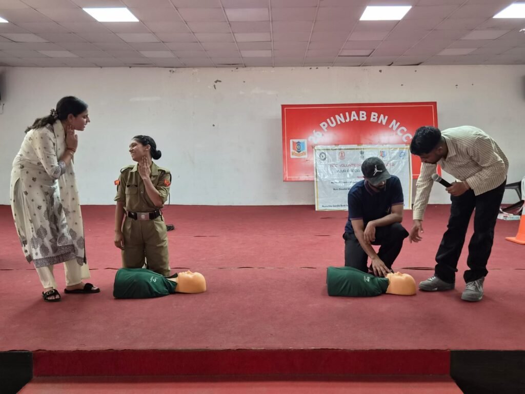 Youth Aapda Mitra Training Day 4 Focuses on Basic Life Support and Incident Response System