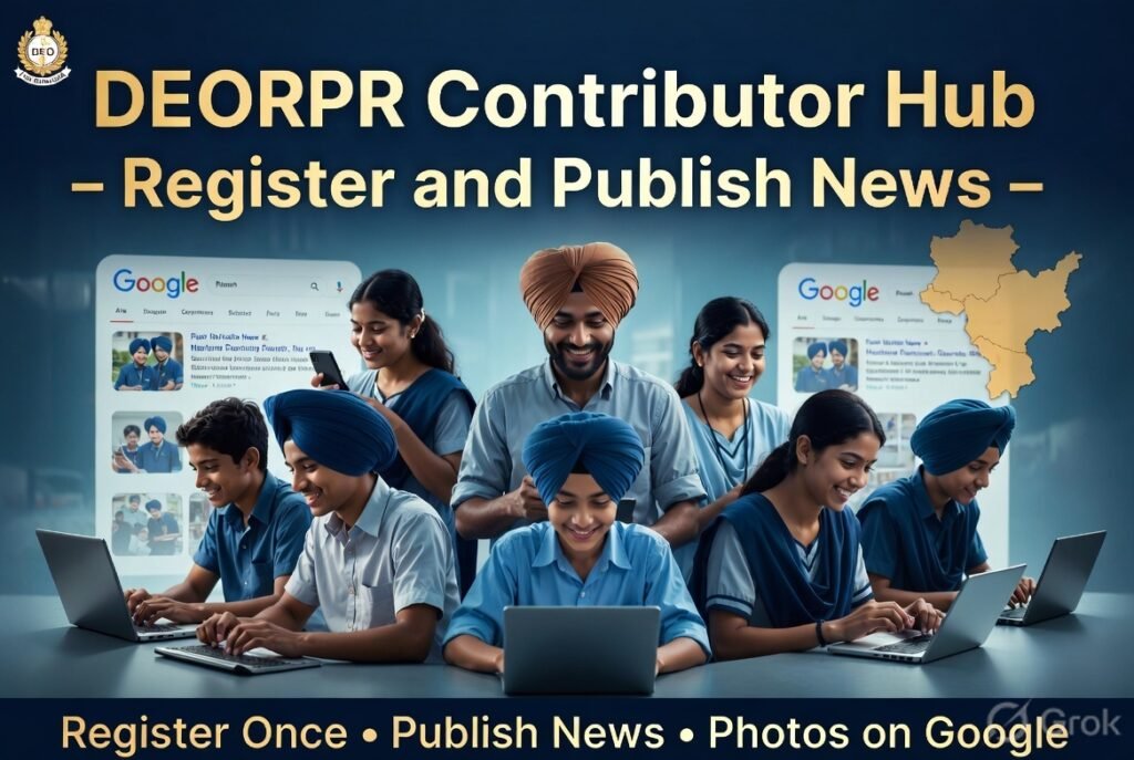 Now Teachers & Students Can Publish News on DEORPR Website – Contributor Hub 2 Now Teachers & Students Can Publish News on DEORPR Website – Contributor Hub