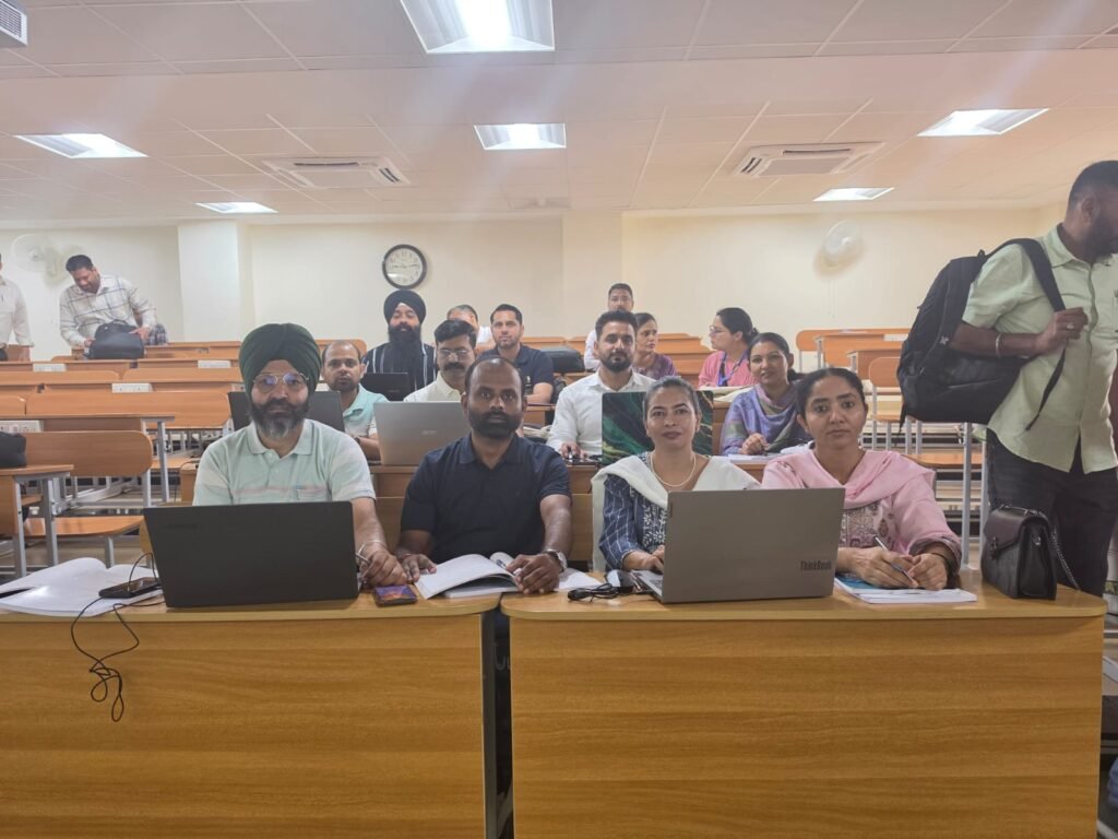 60 Punjab Government School Computer Teachers Complete Advanced AI & Emerging Technologies Training at IISc Karnataka