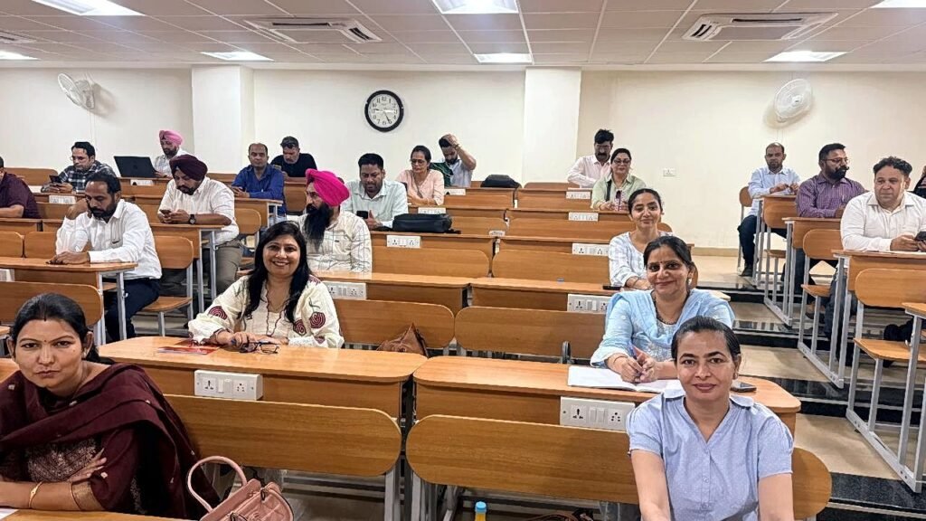 60 Punjab Government School Computer Teachers Complete Advanced AI & Emerging Technologies Training at IISc Karnataka