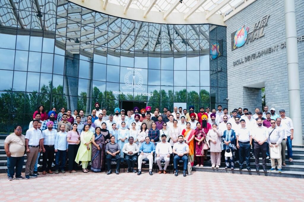 60 Punjab Government School Computer Teachers Complete Advanced AI & Emerging Technologies Training at IISc Karnataka, IISc Karnataka Empowers Punjab Government School Teachers with Advanced AI and IT Skills