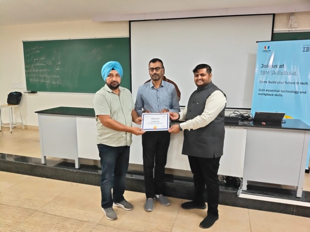 60 Punjab Government School Computer Teachers Complete Advanced AI & Emerging Technologies Training at IISc Karnataka, kuldeep singh dm ict