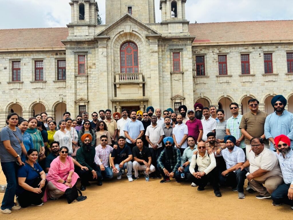 60 Punjab Government School Computer Teachers Complete Advanced AI & Emerging Technologies Training at IISc Karnataka