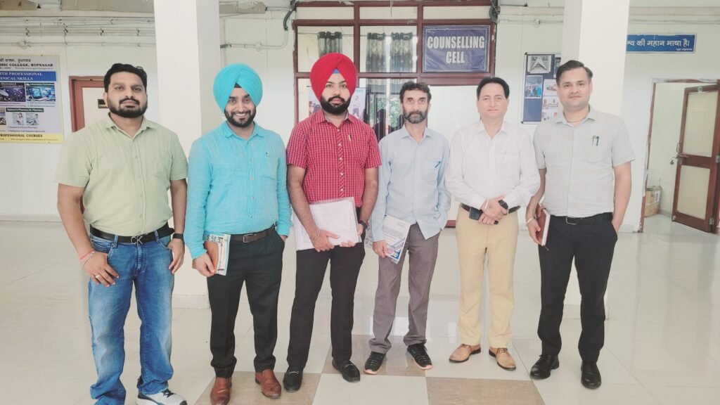 On this occasion, Mr. Parminder Singh Saini, HOD Mechanical, Mr. Rajesh Kumar Jassi, HOD Electrical, Gurupkar Singh HOD IT, Lecturer Vinod Sharma, Lecturer Harpreet Nagpal, Dr. Poonam, Jaswinder Kaur, Vanika, Sukhwinder Kaur, Ashok Kumar and others were present.