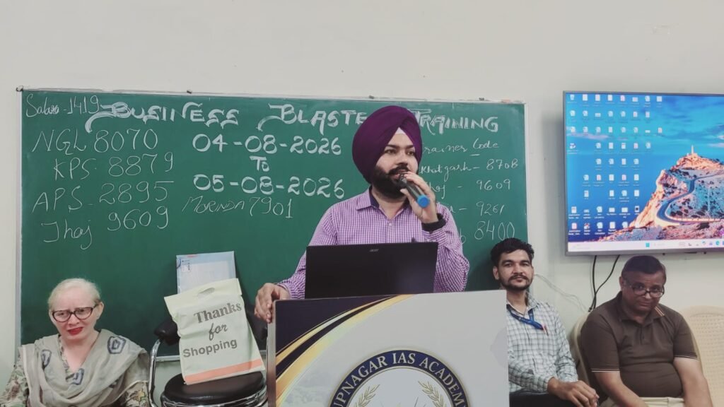 Business Blaster Programme at Government Polytechnic College Rupnagar District-Level Training Day 2 Concludes Successfully