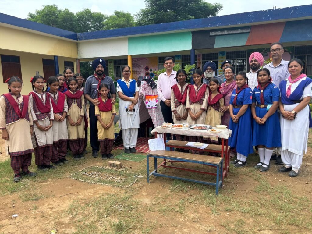 DEO Prem Kumar Mittal Visits Tritiya Sopan Camp at Government High School Chak Karman, Rupnagar