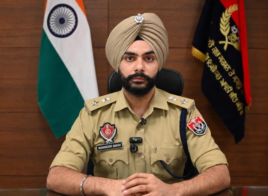 SSP Rupnagar Maninder Singh Named Among India’s 25 Best Police Officers