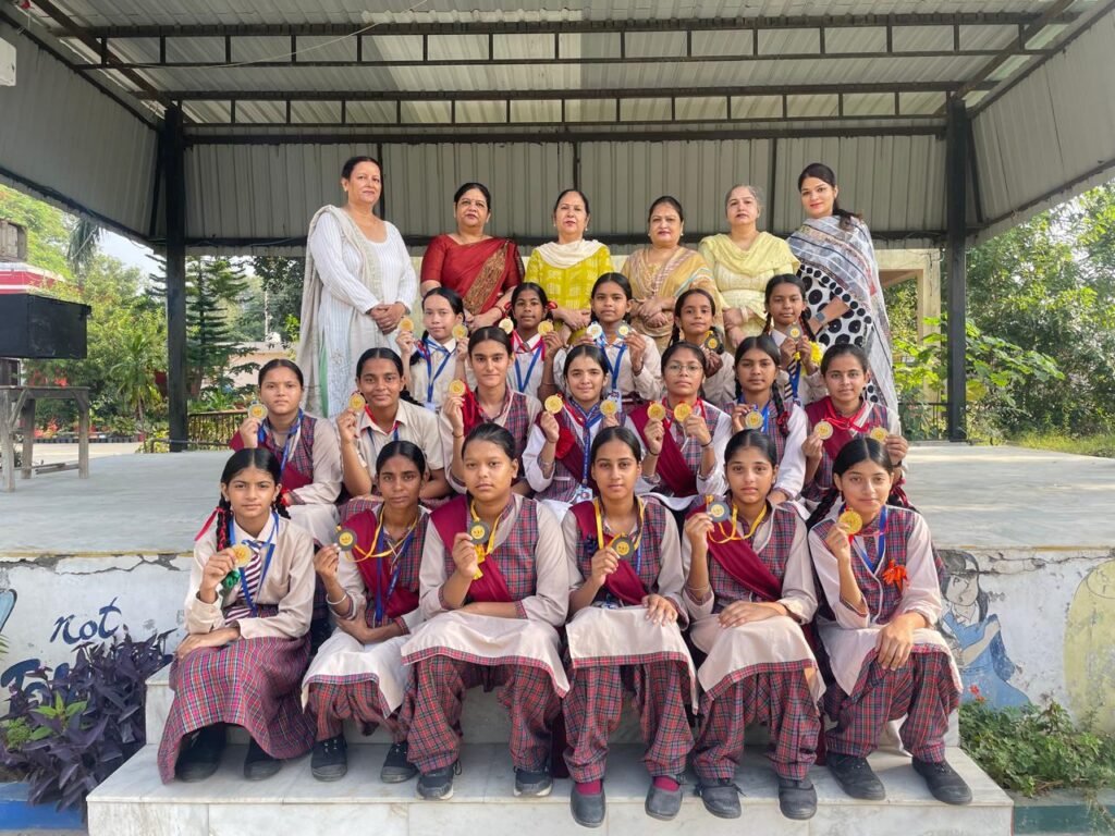 Government Girls Senior Secondary School Nangal Students Shine in Khedan Watan Punjab