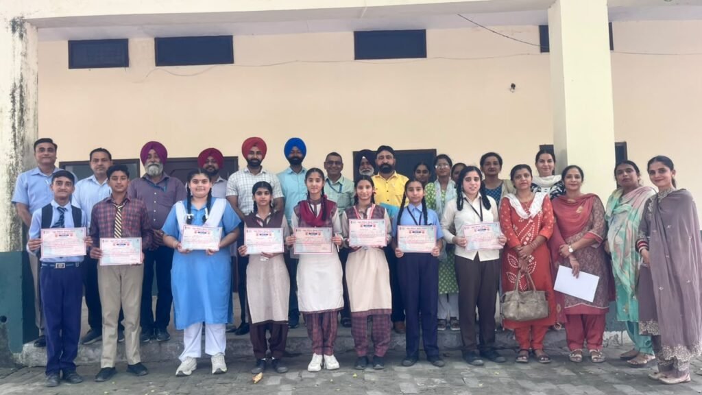 Block-level Science Seminar results declared in Rupnagar; 20 students reach district round on 6 October